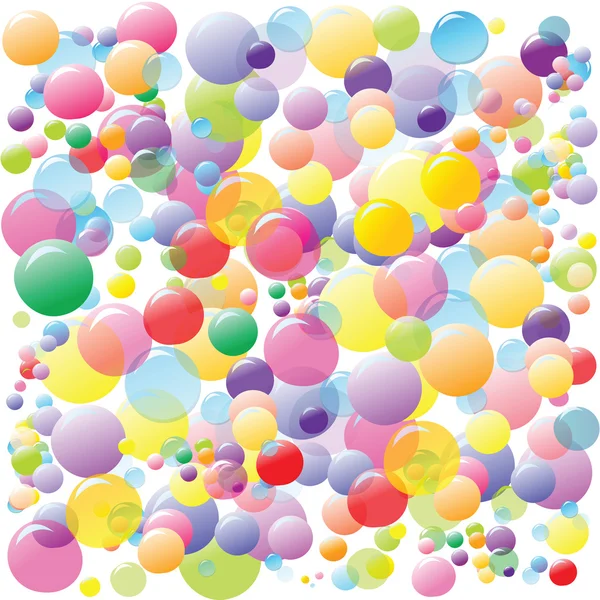 Barevné bubliny — Stock fotografie