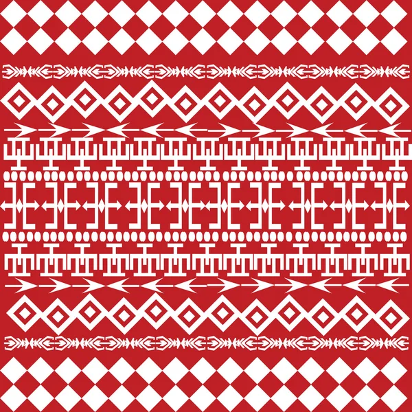 Texture etnica rossa — Foto Stock