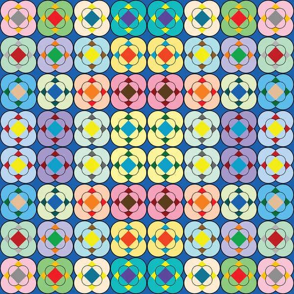Χρωματιστό floral μοτίβο — Φωτογραφία Αρχείου
