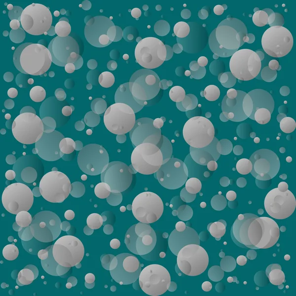 Fundo com bolhas cinzentas — Fotografia de Stock