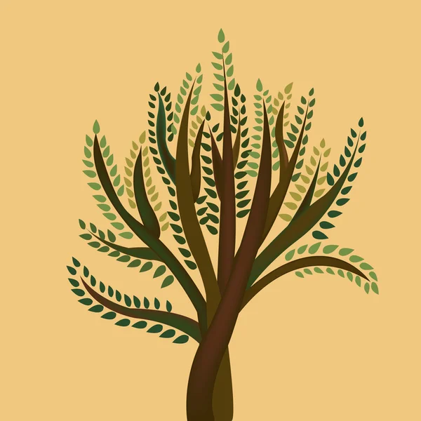 Soyut ağacının gösterimi — Stok fotoğraf