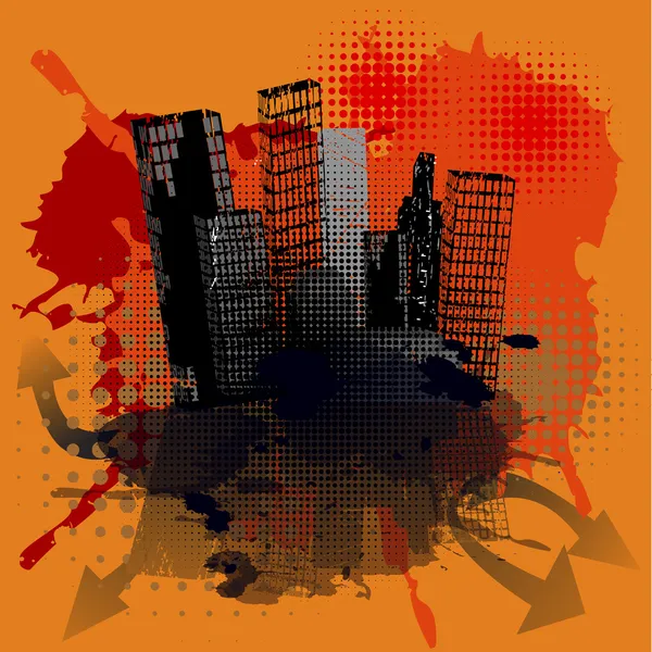 Grunge urban concept — Stock Photo, Image