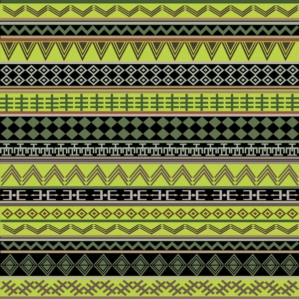 Groene etnische Afrikaanse textuur — Stockfoto