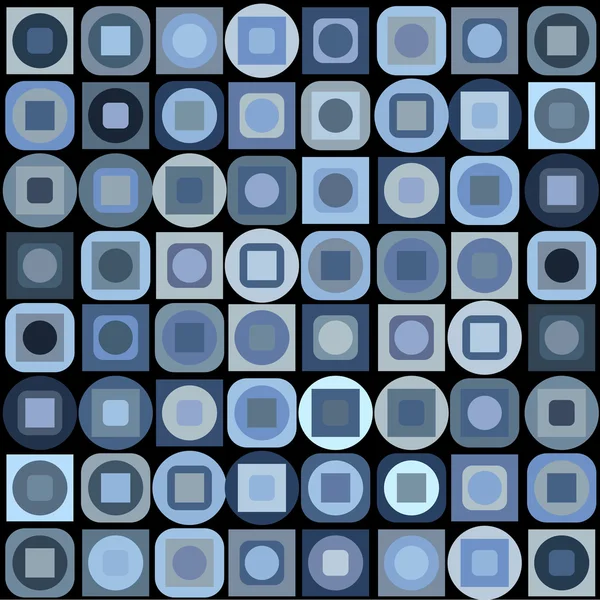 Achtergrond met blauwe geometrische vormen — Stockfoto