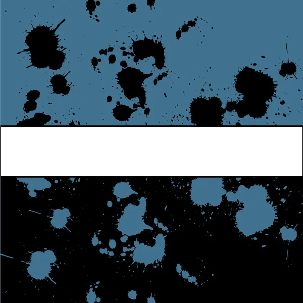 Grunge-Hintergrund mit Tintenflecken — Stockfoto