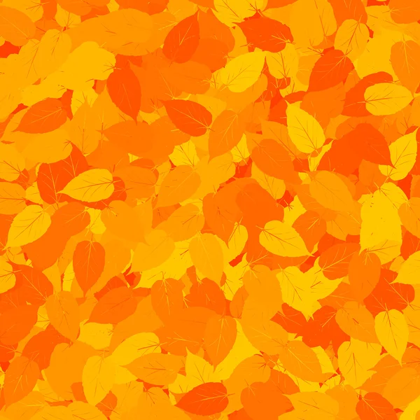 Orange Hintergrund mit Blättern — Stockfoto