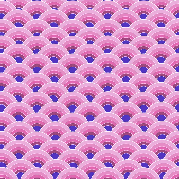 Fond rétro rose avec cercles — Photo