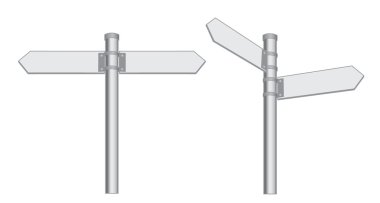Metal pointer directions clipart