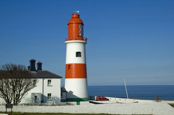 Souter lighthouse Royalty Free Stock Images