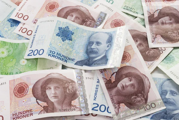 Norwegian Money — Stock Photo, Image
