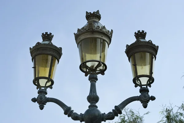 Vintage utcai lámpa — Stock Fotó