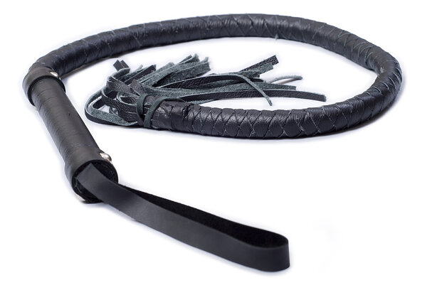 Black Single Tail Whip.