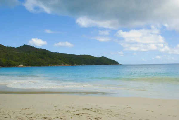Anse Lazio beach. Seychelles seascape. — Stock Photo, Image