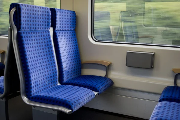 Tren koltukları — Stok fotoğraf