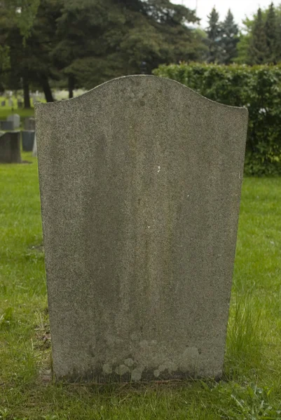 Tomt tombstone1 — Stockfoto