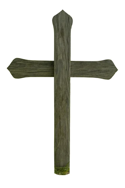 木製の十字架. — ストック写真