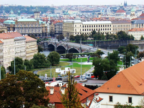 Manesuv bridge, Prague — Stockfoto