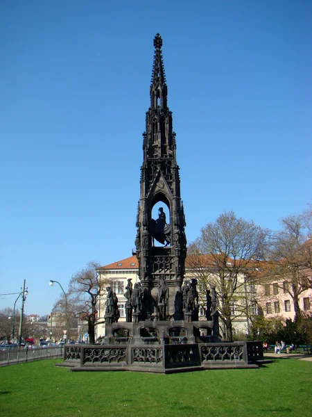 The Krannerova fountain in Prague — Stock Photo, Image