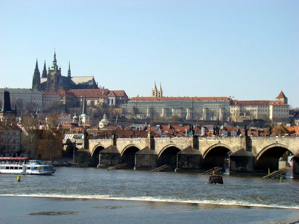 Le Château de Prague Images De Stock Libres De Droits