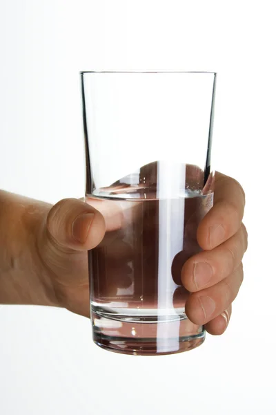 stock image Glass in hand