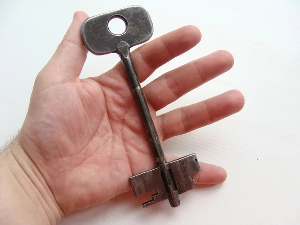 stock image Key in a hand