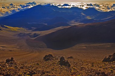 Haleakala volcano, Maui clipart