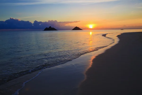 太平洋日出，拉尼凯 — 图库照片