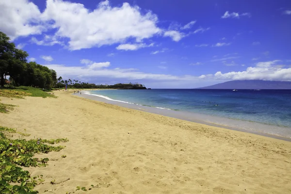 Kaanapali beach na wyspie maui — Zdjęcie stockowe