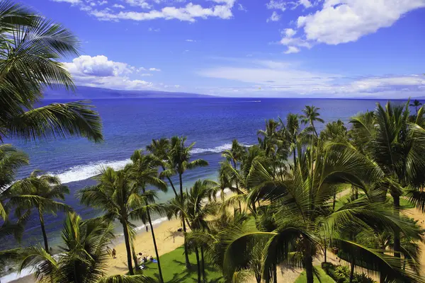 Playa de Kaanapali en Maui — Foto de Stock