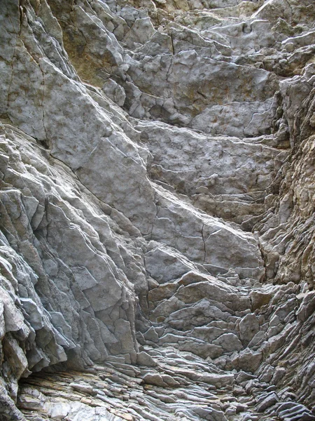 Katmanlı kaya — Stok fotoğraf