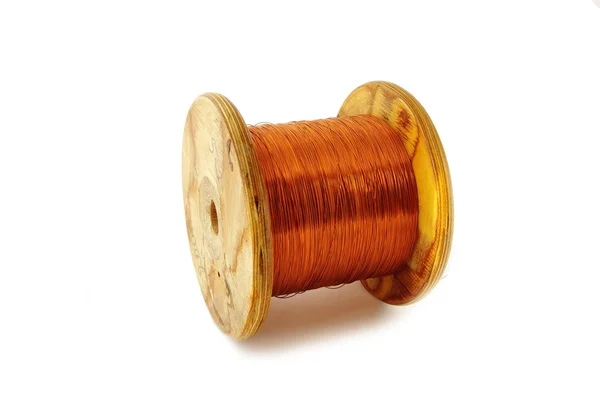 Wiązka drutu cooper — Zdjęcie stockowe