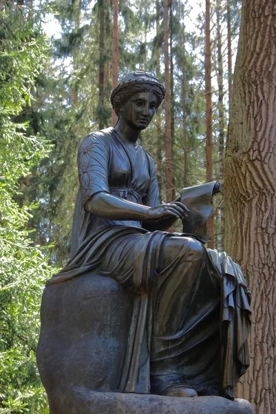 Statue der Muse der Poesie — Stockfoto