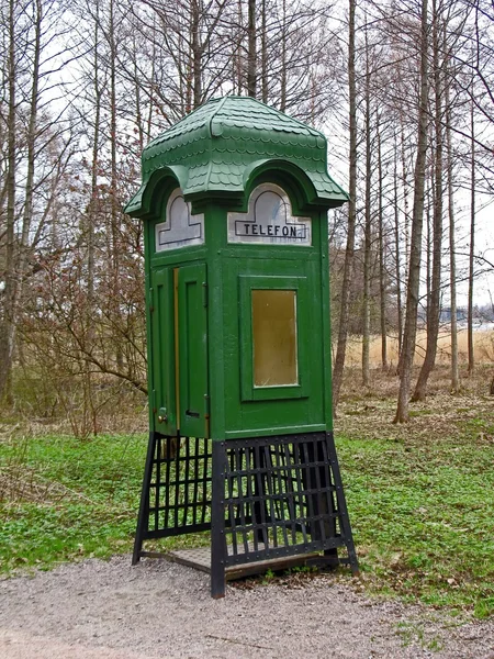 古い電話ボックス — ストック写真
