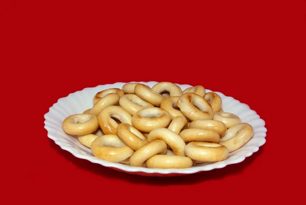 Trocknen einer Donut-Form — Stockfoto