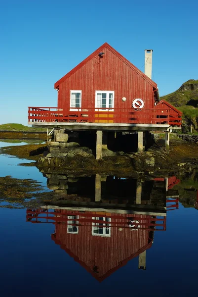 Huset vid havet — Stockfoto