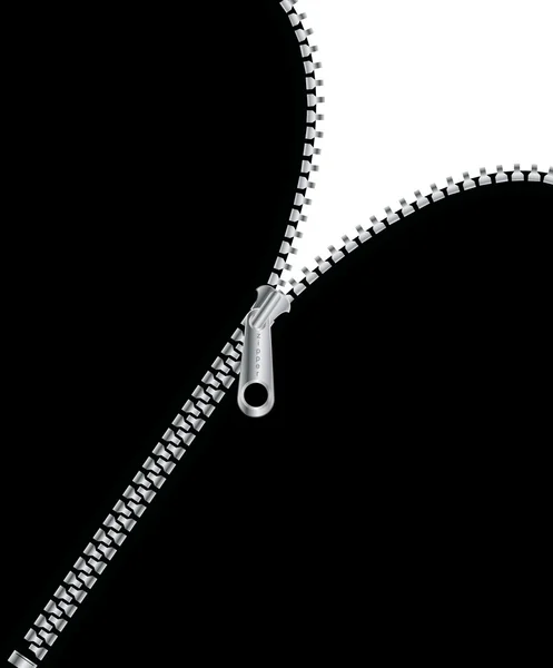 Zipper fashion — Stock Vector