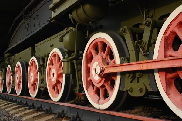 Rodas locomotivas — Fotografia de Stock