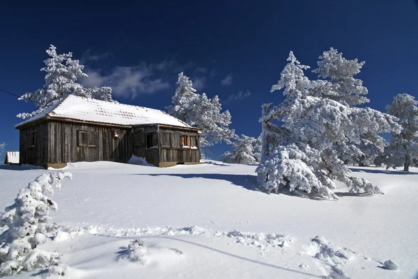 Dağ dağ evi — Stok fotoğraf