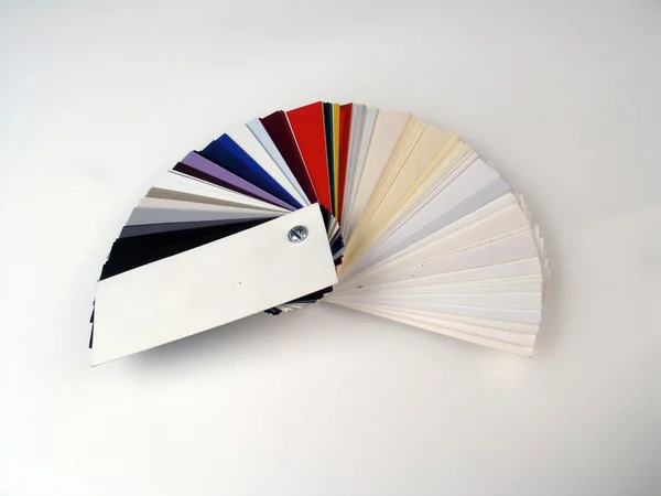 Papír mintát az üzleti kártyák — Stock Fotó