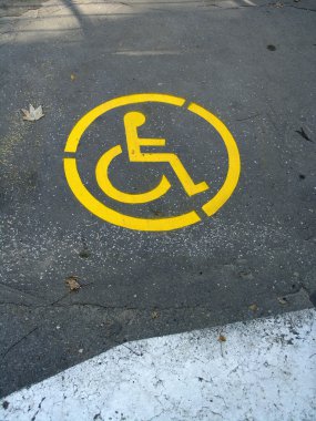 Wheelchair Symbol clipart