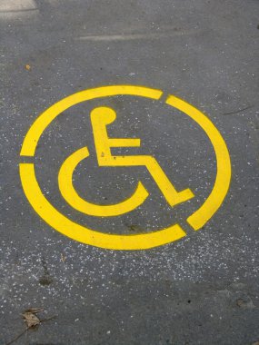 Wheelchair Symbol clipart