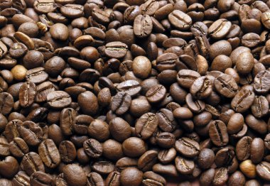 Background of coffe-beans clipart