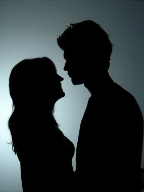 Couple Silhouette clipart