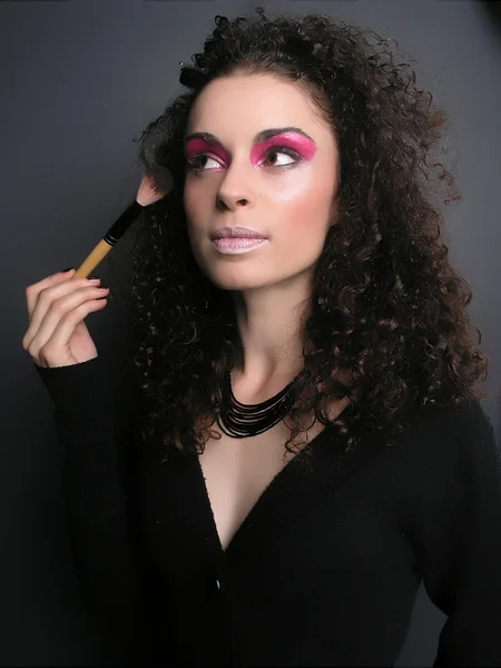 Theater make-up — Stockfoto