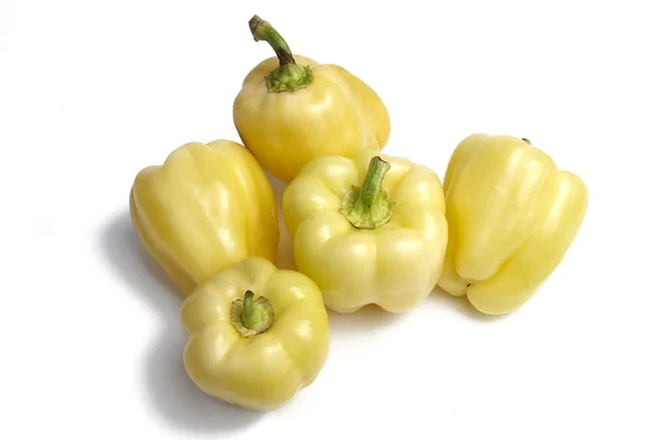 Group of Yellow Peppers — Stock Photo, Image