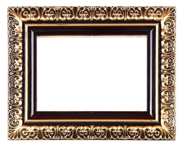 Retro Revival Old Gold Frame — Stock Photo, Image