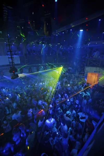 夜のクラブのパーティーの背景 — ストック写真