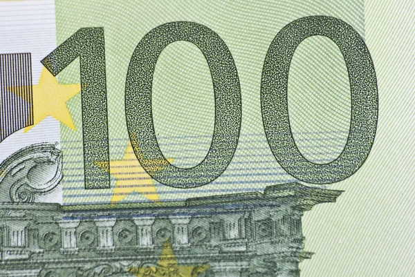 Yüz euro fatura — Stok fotoğraf