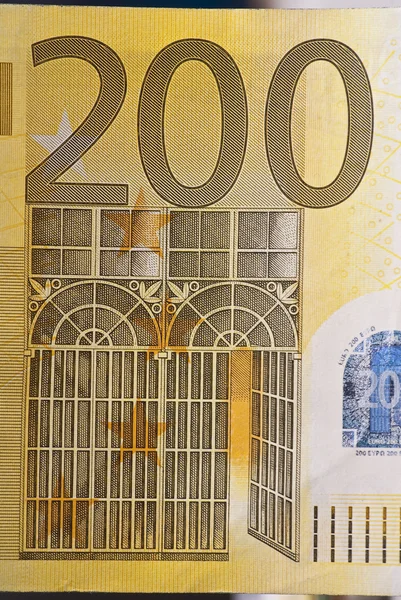 Duecento euro di banconota — Foto Stock