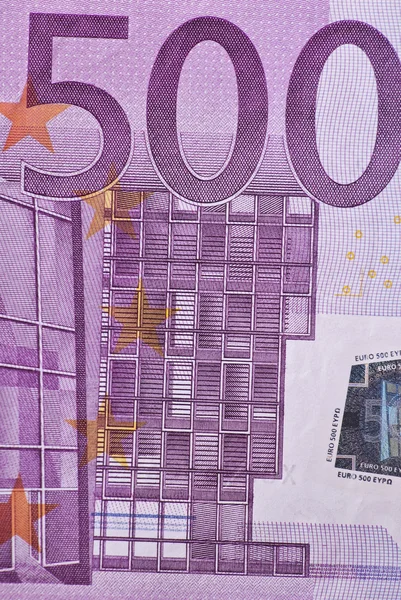 500 euro di banconota — Foto Stock